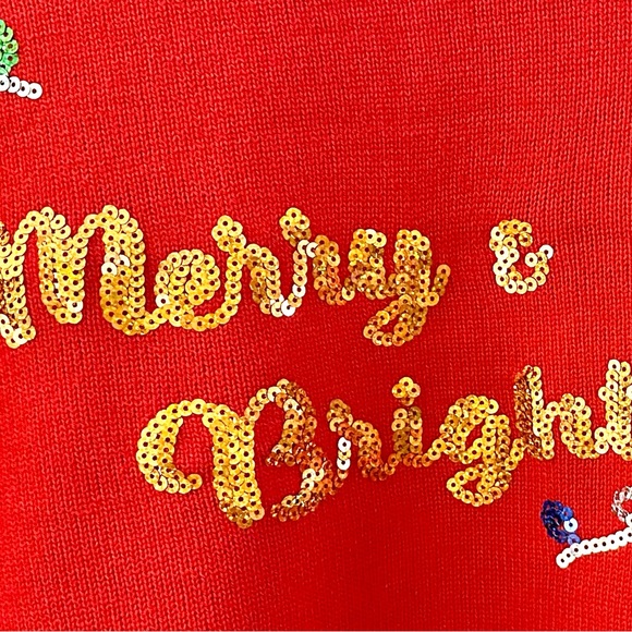 New w/tags Christmas Sweater Pullover Crew Neck Size Small - Picture 5 of 7